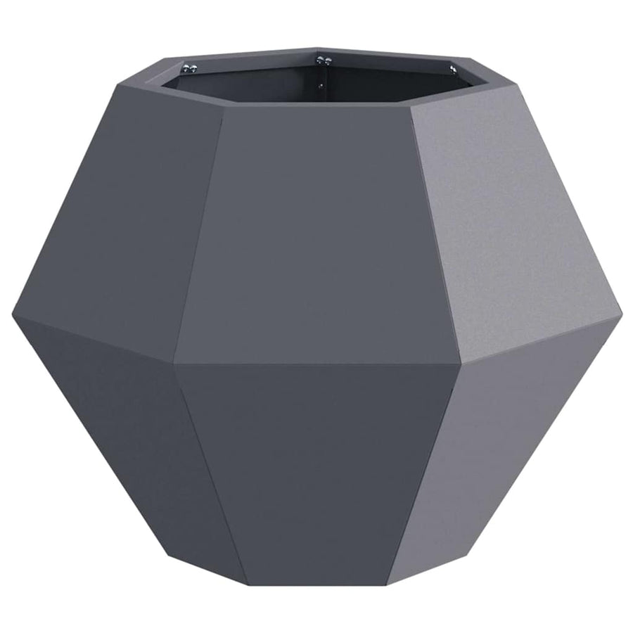 Plantenbak Antraciet 50 x 50 x 40 cm Staal