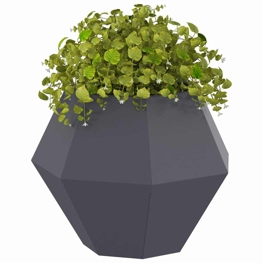 Plantenbak Antraciet 50 x 50 x 40 cm Staal