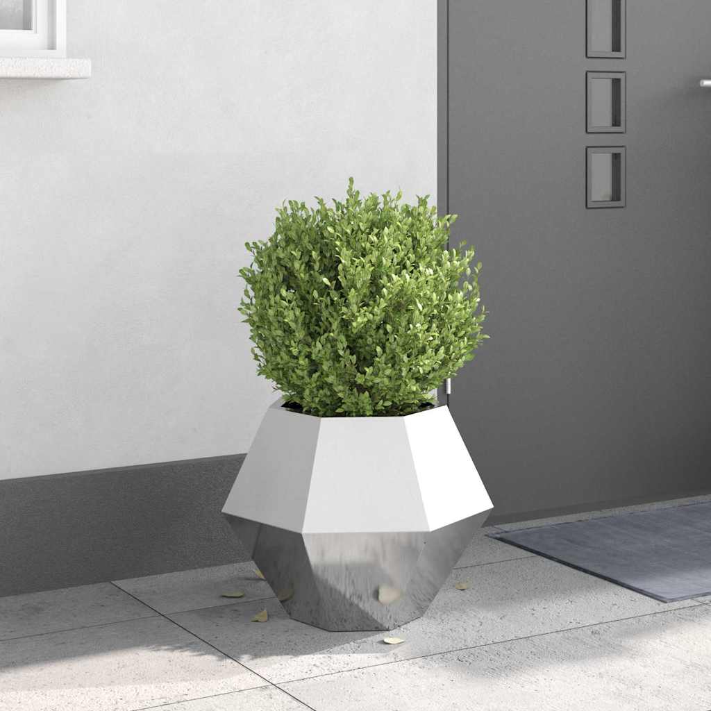 Plantenbak Zilver 50 x 50 x 40 cm Roestvrij staal