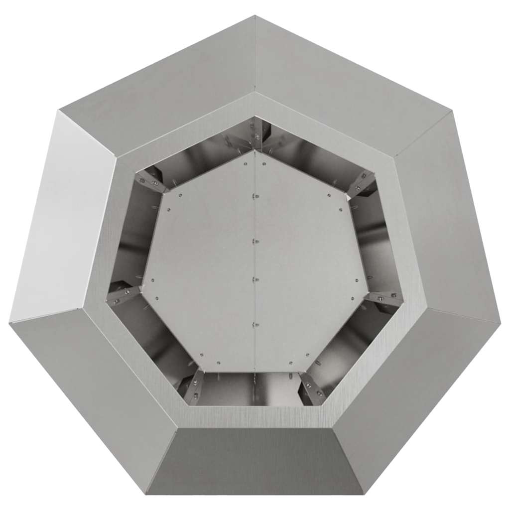 Plantenbak Zilver 50 x 50 x 40 cm Roestvrij staal
