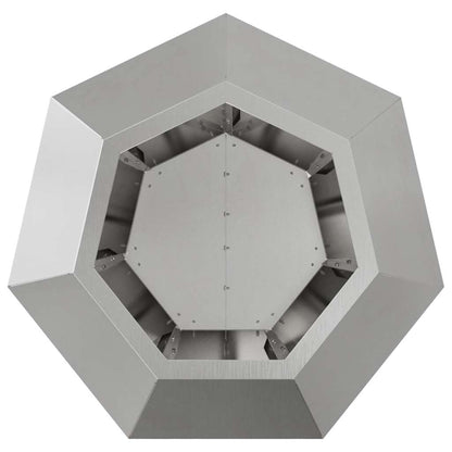 Plantenbak 2 pcs Zilver 50 x 50 x 40 cm Roestvrij staal