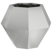 Plantenbak Zilver 50 x 50 x 40 cm Gegalvaniseerd staal
