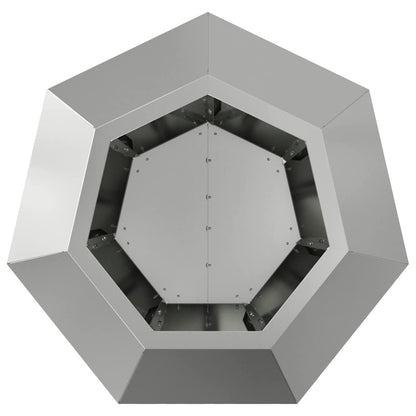 Plantenbak Zilver 50 x 50 x 40 cm Gegalvaniseerd staal