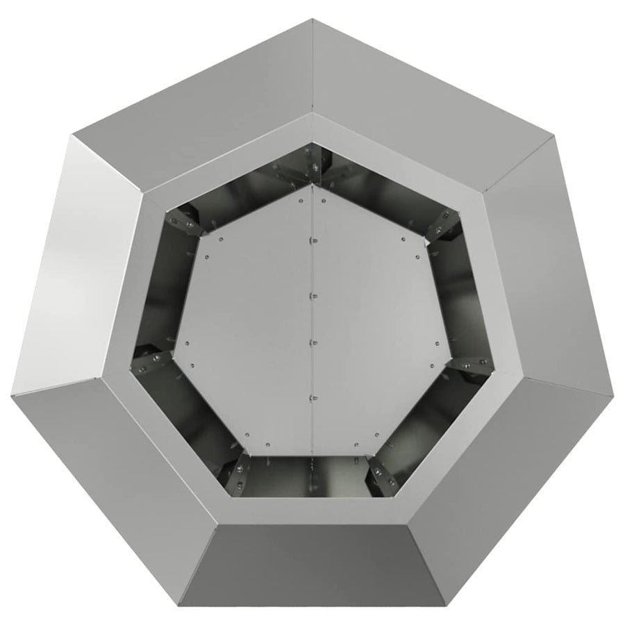 Plantenbak Zilver 50 x 50 x 40 cm Gegalvaniseerd staal