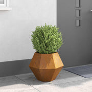 Plantenbak cortenstaal 50x50x40 cm roestig