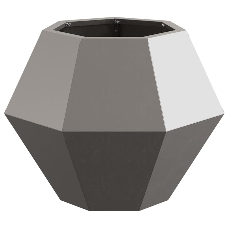 Plantenbak 2 pcs Roestig 50 x 50 x 40 cm Cortenstaal