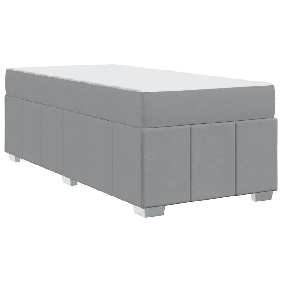 Bedframe Lichtgrijs 80 x 200 cm Stof