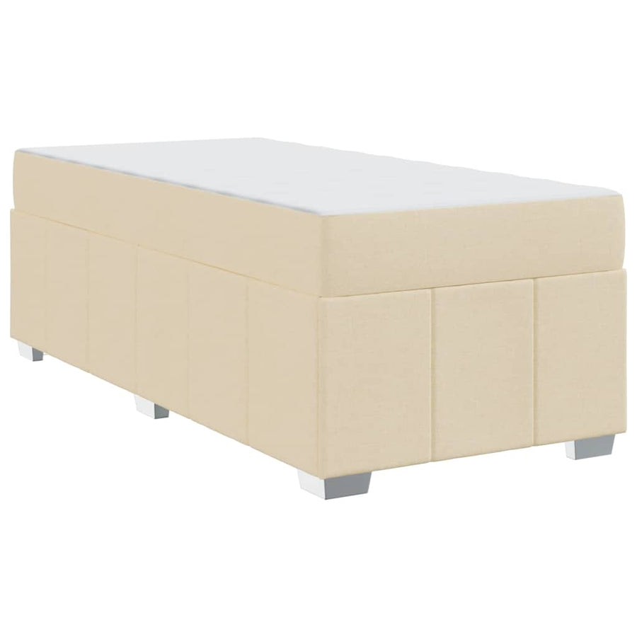 Bedframe Crème 80 x 200 cm Stof