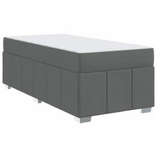 Bedframe Donkergrijs 90 x 190 cm Stof