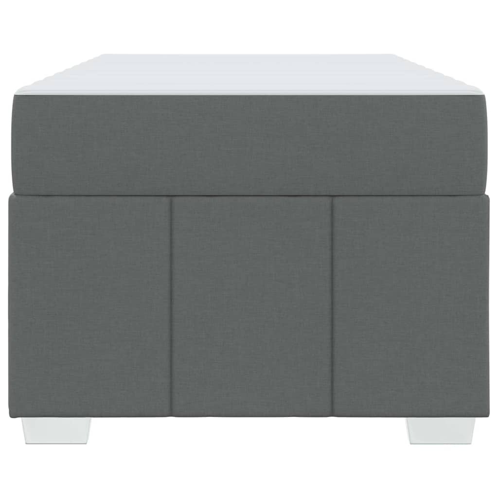 Bedframe Donkergrijs 90 x 190 cm Stof