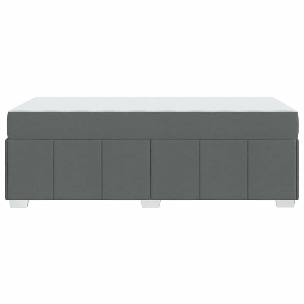 Bedframe Donkergrijs 90 x 190 cm Stof
