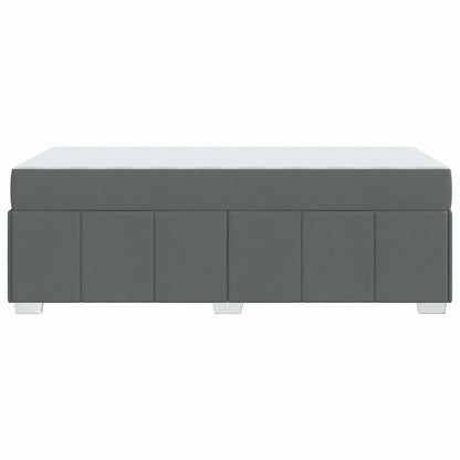 Bedframe Donkergrijs 90 x 190 cm Stof