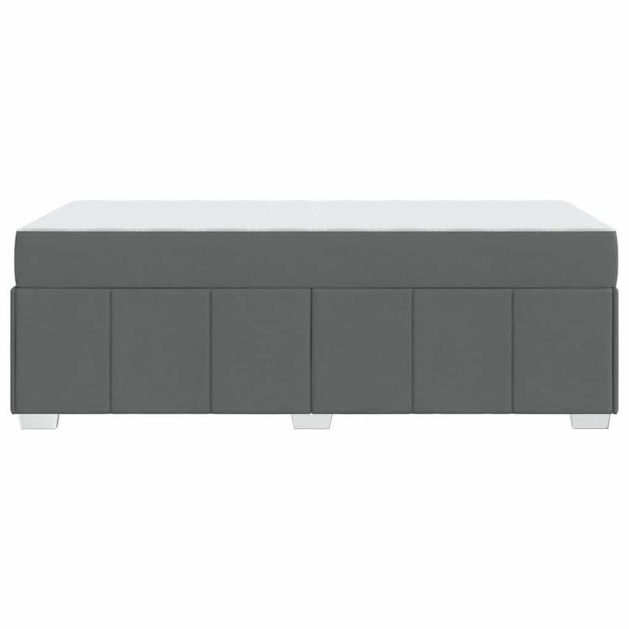 Bedframe Donkergrijs 90 x 190 cm Stof