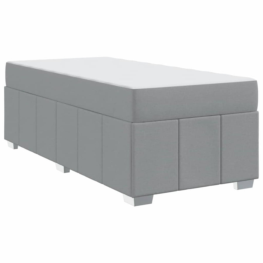 Bedframe Lichtgrijs 90 x 200 cm Stof