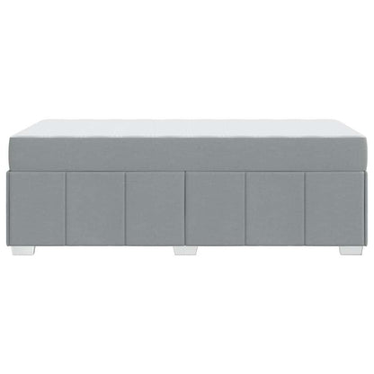 Bedframe Lichtgrijs 90 x 200 cm Stof