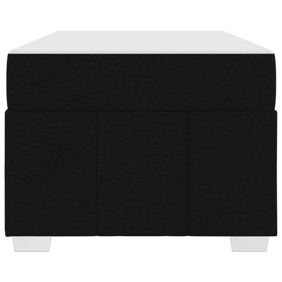 Bedframe met matras Zwart 90 x 200 cm Stof