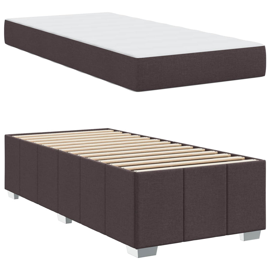 Bedframe Met Matras Stof 90 x 200 cm