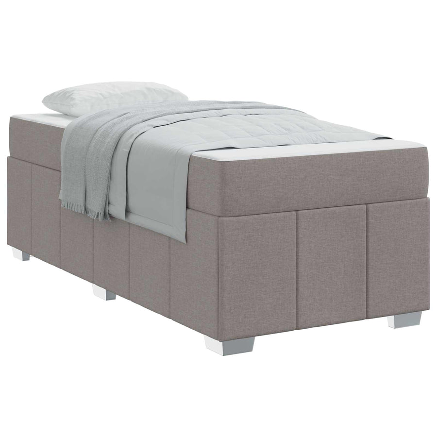 Bedframe Met Matras Stof 90 x 200 cm