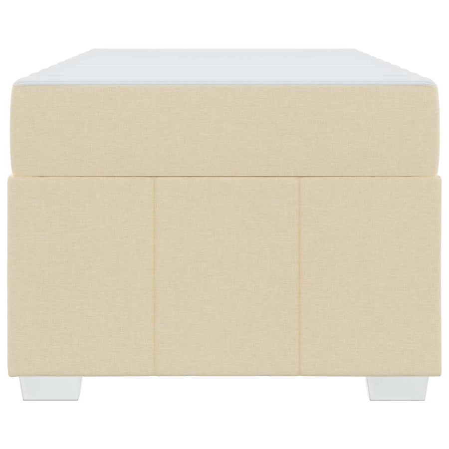 Bedframe Crème 90 x 200 cm Stof