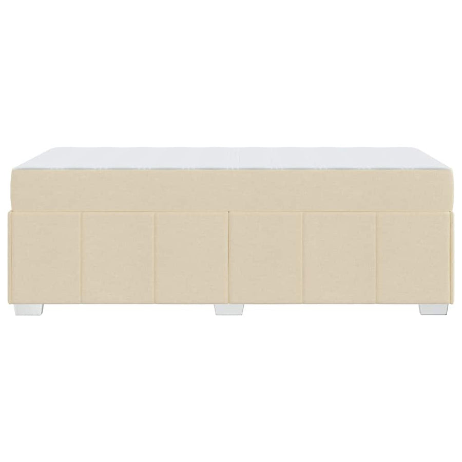 Bedframe Crème 90 x 200 cm Stof