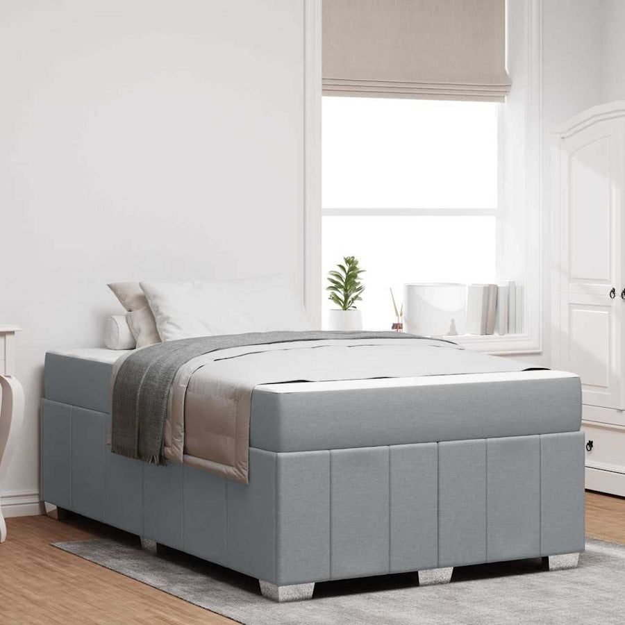 Bedframe Lichtgrijs 120 x 190 cm Stof