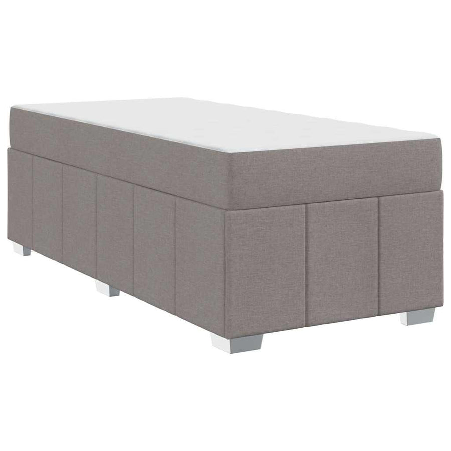 Bedframe Taupe 120 x 190 cm Stof