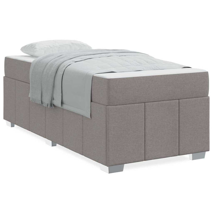Bedframe Taupe 120 x 190 cm Stof