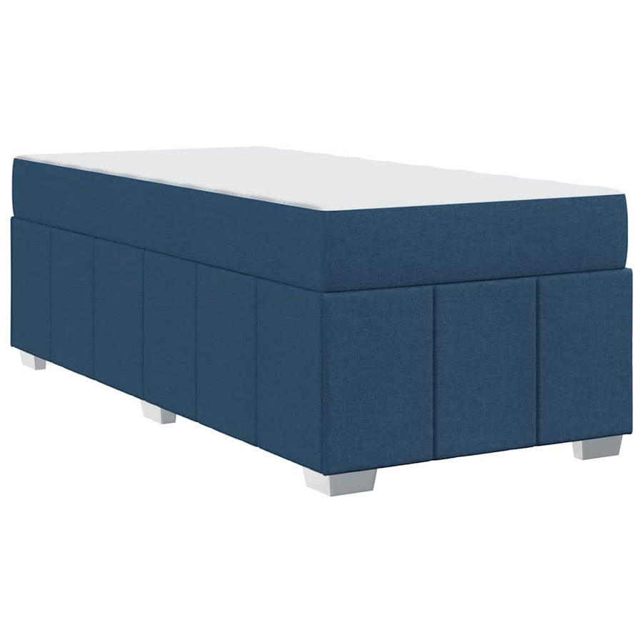 Bedframe Blauw 120 x 190 cm Stof