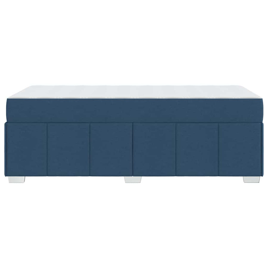 Bedframe Blauw 120 x 190 cm Stof