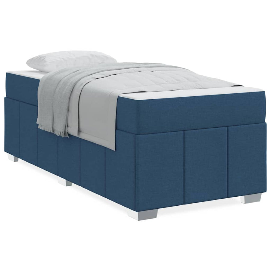 Bedframe Blauw 120 x 190 cm Stof