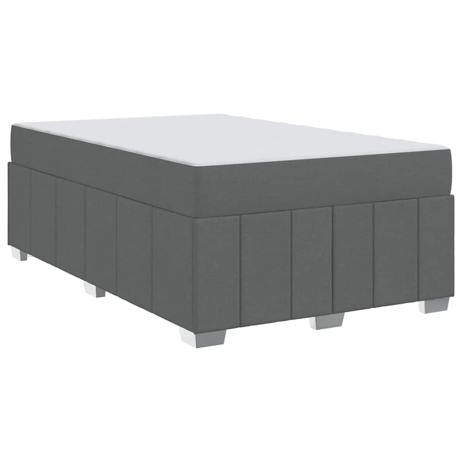 Bedframe Donkergrijs 120 x 200 cm Stof