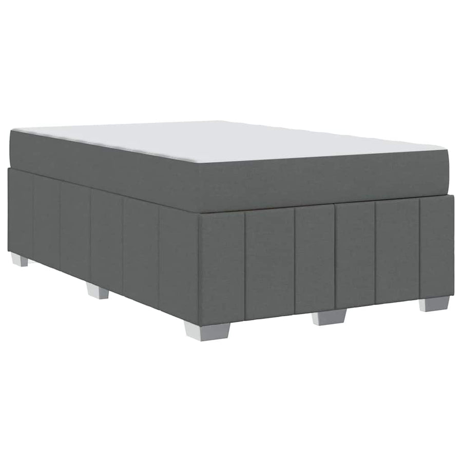 Bedframe Donkergrijs 120 x 200 cm Stof