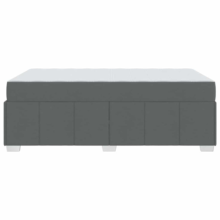 Bedframe Donkergrijs 120 x 200 cm Stof