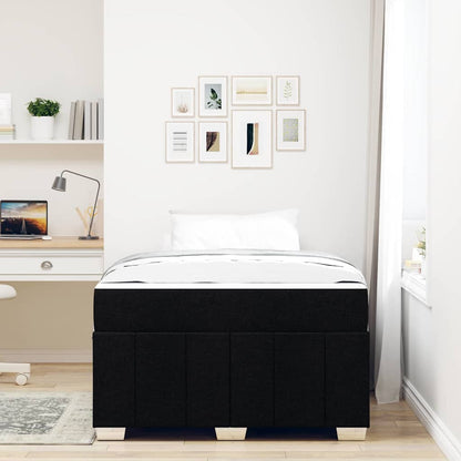 Bedframe Zwart 120 x 200 cm Stof