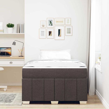 Bedframe Donkerbruin 120 x 200 cm Stof
