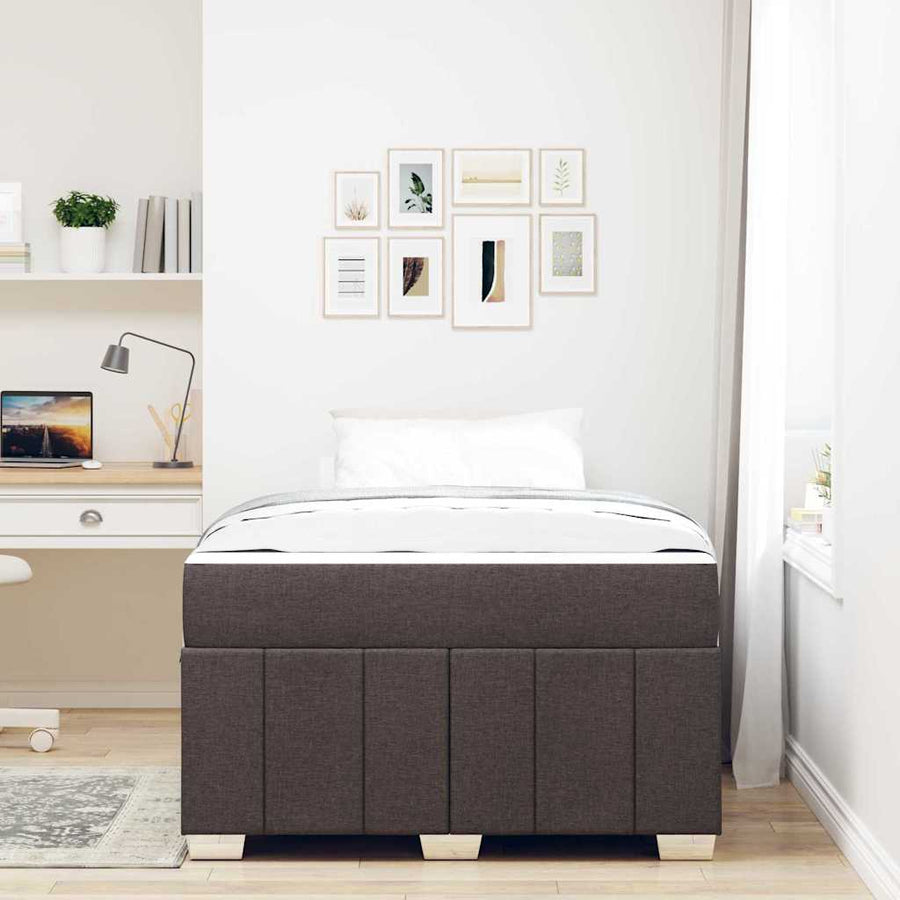 Bedframe Donkerbruin 120 x 200 cm Stof