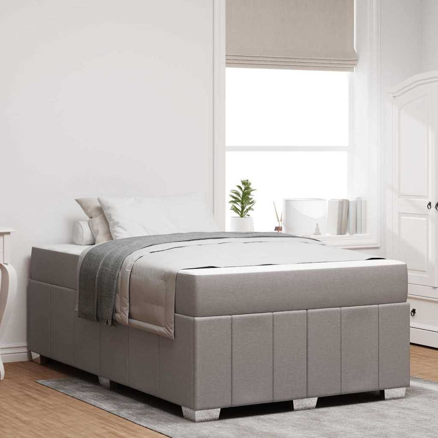 Bedframe Taupe 120 x 200 cm Stof