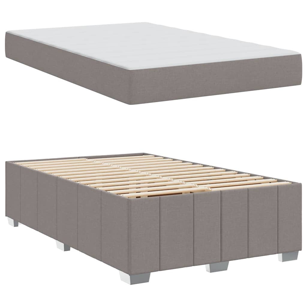 Bedframe Taupe 120 x 200 cm Stof