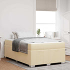 Fabric Bed Frame with Mattress 120 x 200 cm