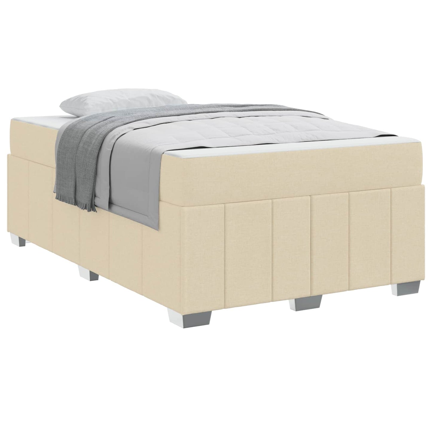 Bedframe Met Matras Stof 120 x 200 cm