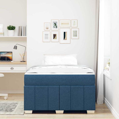 Bedframe Met Matras Stof 120 x 200 cm