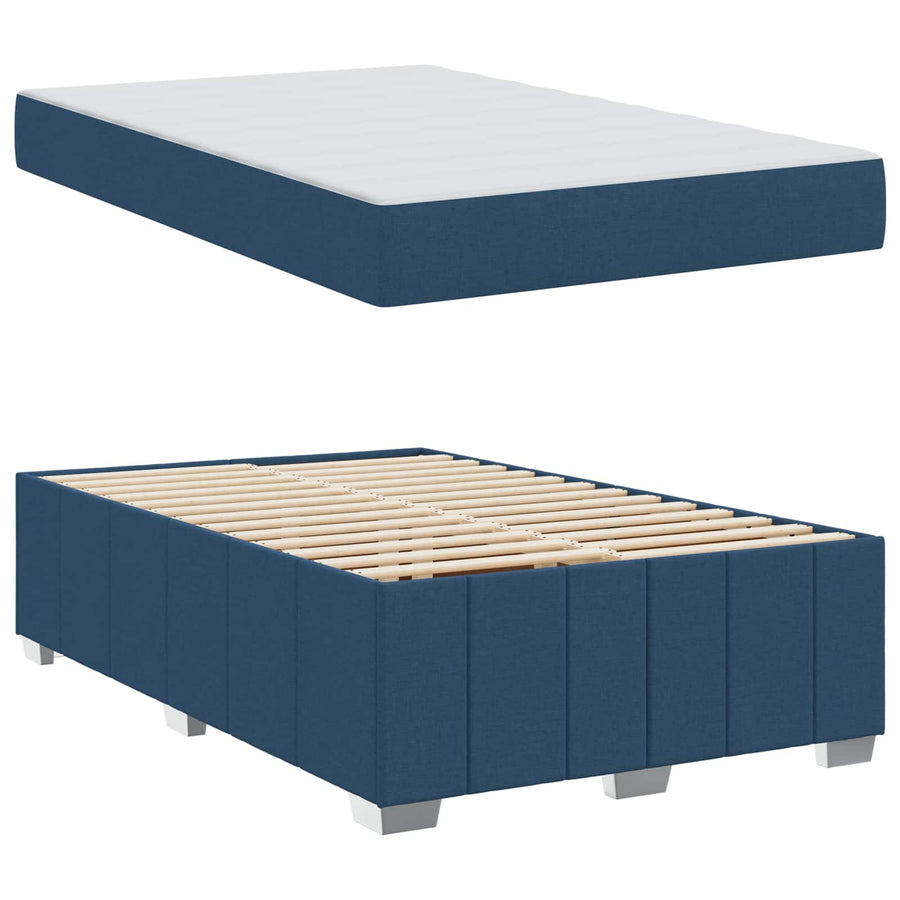 Bedframe Met Matras Stof 120 x 200 cm