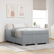 Bedframe lichtgrijs 140x200 cm stof