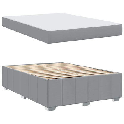 Bedframe Lichtgrijs 140 x 200 cm Stof