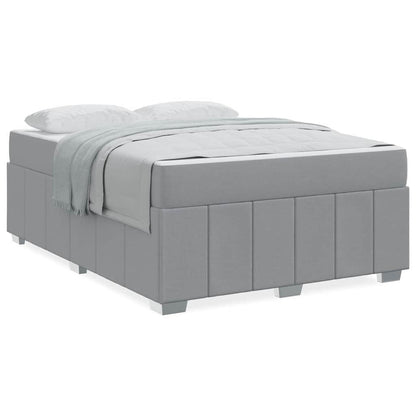 Bedframe Lichtgrijs 140 x 200 cm Stof