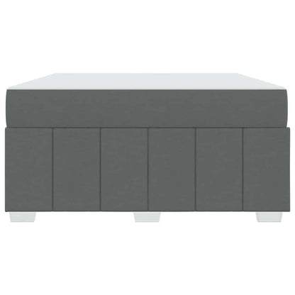 Bedframe Donkergrijs 140 x 200 cm Stof