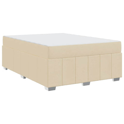 Bedframe Crème 140 x 200 cm Stof
