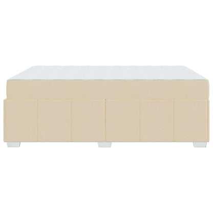 Bedframe Crème 140 x 200 cm Stof