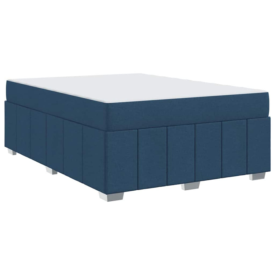 Bedframe Blauw 140 x 200 cm Stof