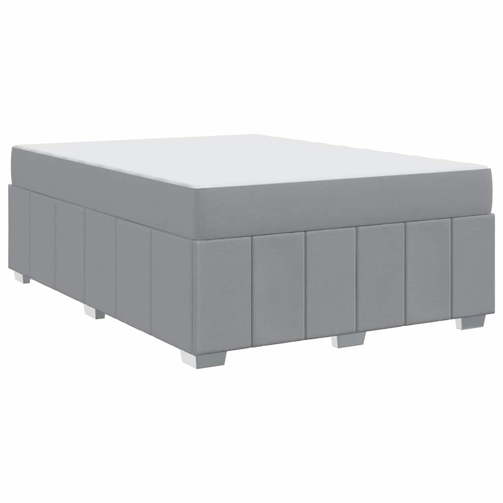 Bedframe Lichtgrijs 160 x 200 cm Stof